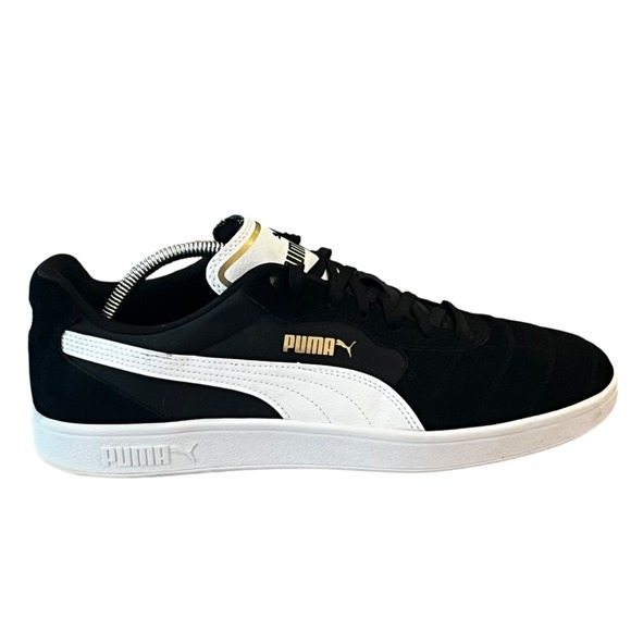 Puma Astro Kick Suede Sneakers Mens 11 Black‎ White 369115-01 main image 5